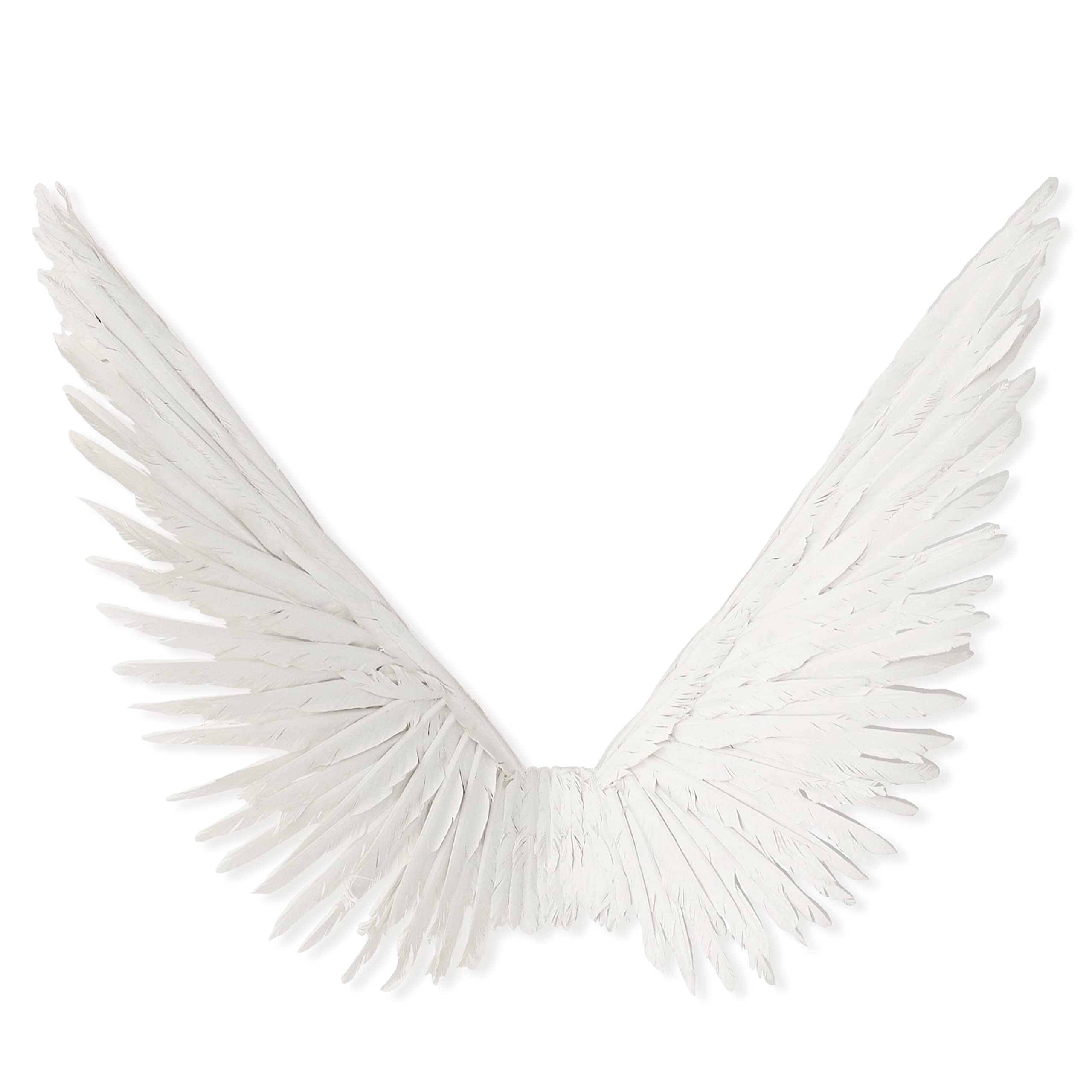 Angel Feather Wings for Adults - Divine Fairy Goddess Queen Costume Accessory | Perfect for Halloween, Cosplay, Themed Parties & Photo Shoots