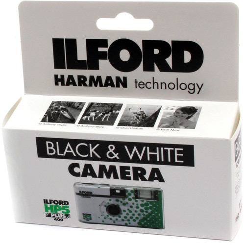Ilford HP5 Plus Black & White Single Use Film Camera - Perfect for Travel, Street Photography & Vintage Style Shots