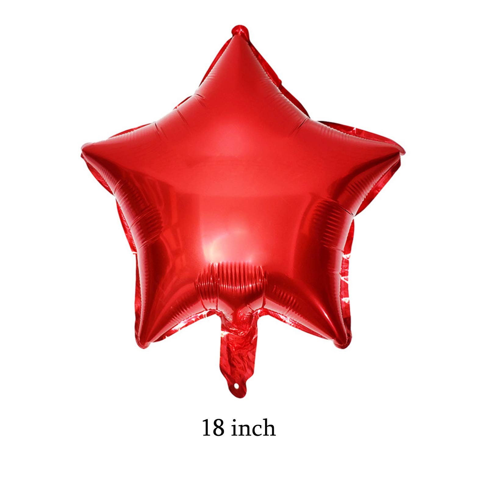 12Pcs Volleyball Balloon Set - 4Pcs 18 Inch Volleyball Balloons & 10Pcs Red Blue Star Mylar Balloons for Volleyball Themed Party Decorations | Perfect for Sports Birthday, Baby Shower, Senior Night & Celebration Decor