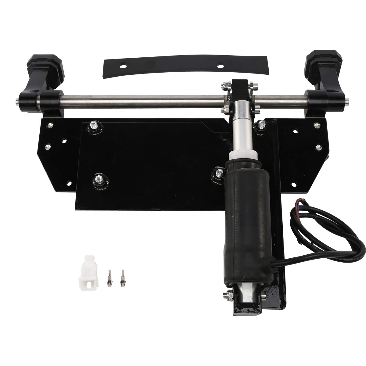 Electric Center Stand Air Ride Suspension Kit with Air Tank for Harley Touring Models 2009-2016 - Upgrade Your Ride for Comfort & Stability on Long Road Trips