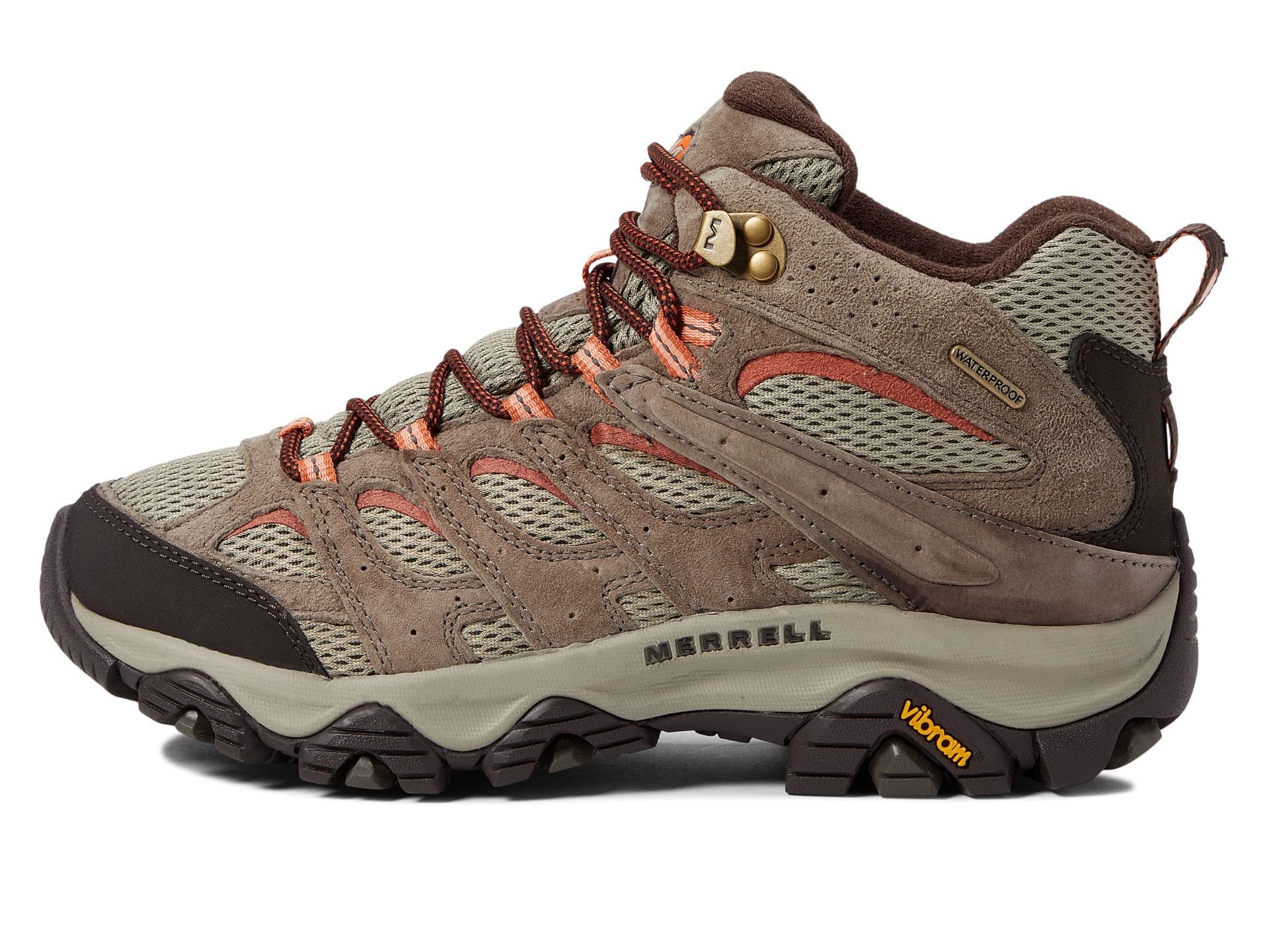 Merrell Women's Moab 3 Mid Waterproof Hiking Boots - Lightweight & Durable Outdoor Shoes for Trail Walking, Backpacking & Mountain Adventures