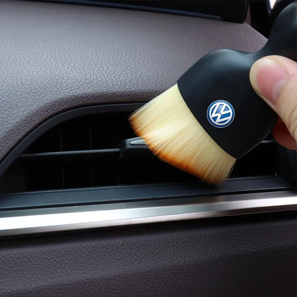 Premium Car Interior Cleaning Brush Set - Soft Bristle Detailing Brush for Dashboard, Vents, and Seats - Perfect for Auto Detailing & Car Care Enthusiasts