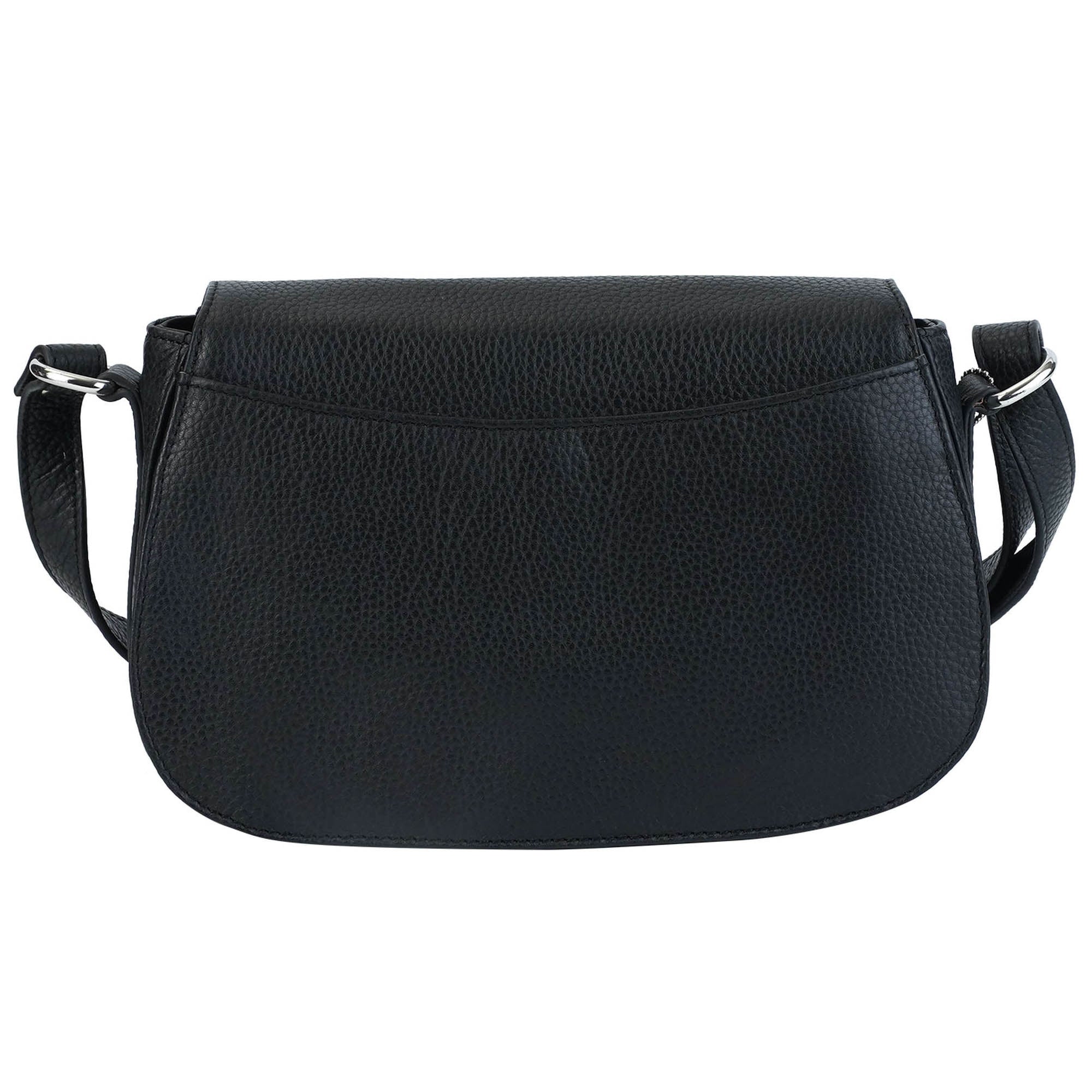 Mancini Pebbled Leather Isabella Crossbody Handbag for Women - Stylish Shoulder Bag Purse for Daily Use, Work, Travel and Shopping