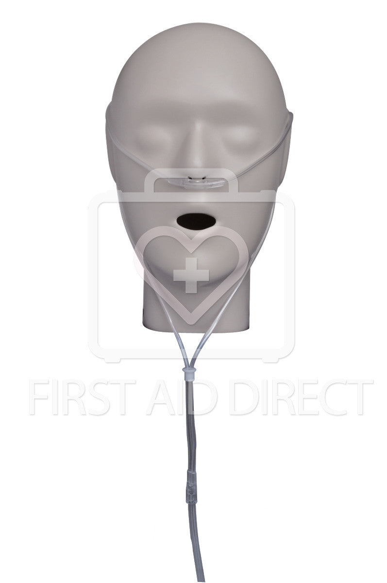 Oxygen Nasal Cannula with Tubing for Adults - Comfortable & Disposable Oxygen Therapy Supplies for Home, Hospital & Travel Use