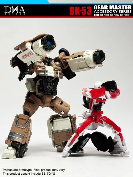 DNA Design DK 53 Upgrade Kit for Transformers Studio Series SS 108, SS 100, SS 105 – Enhance Your Collectible Figures for Display & Customization