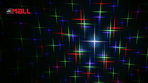 LedMall Motion 8-in-1 RGB Outdoor Christmas Laser Light Projector with Remote Control & Security Lock - Perfect for Holiday Decorations, Yard Lighting, and Home Security