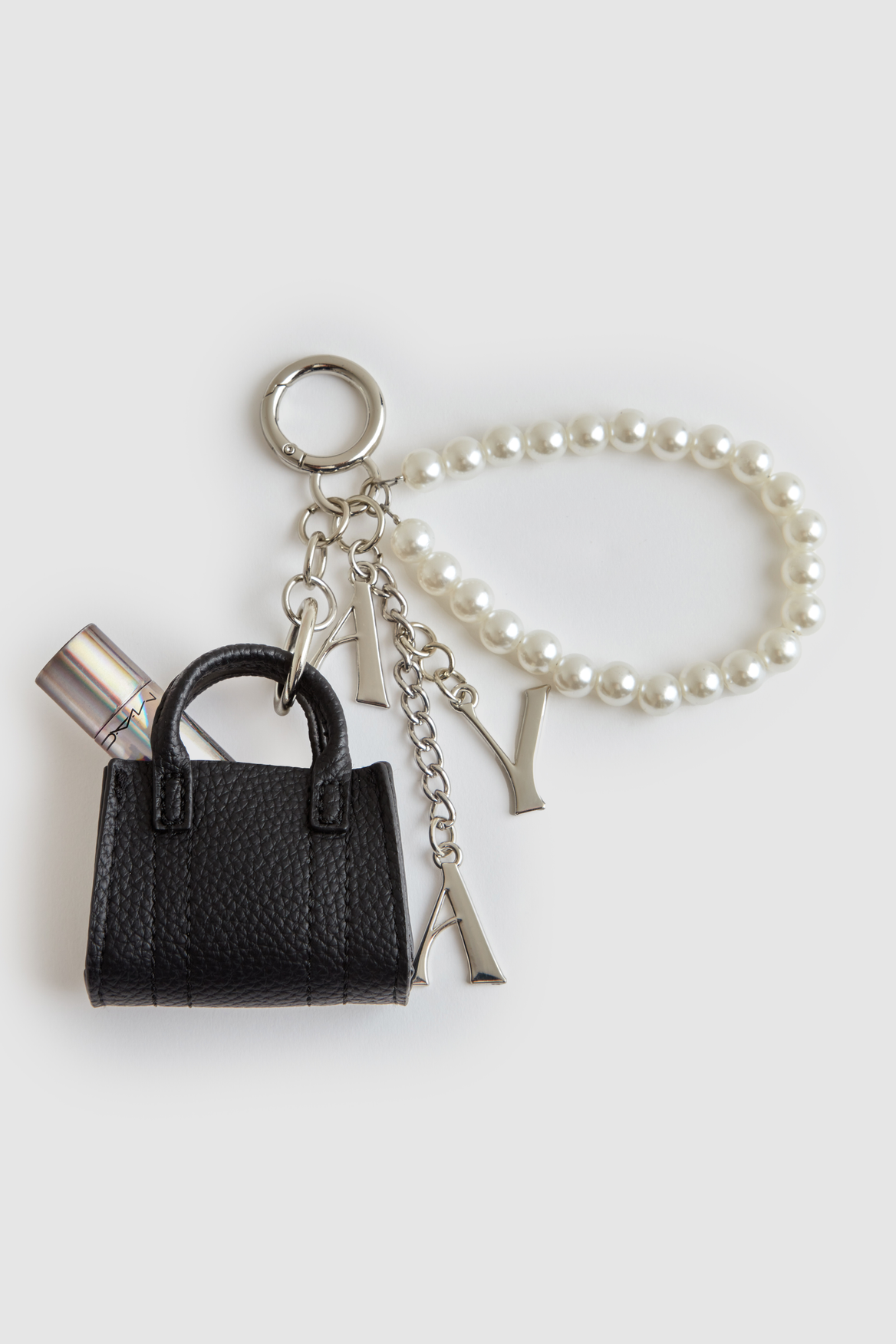 Mini Shopper Bag Charm - Cute & Stylish Keychain for Handbags, Purses, Backpacks - Perfect Gift for Women, Girls, Fashion Accessories for Everyday Use & Travel
