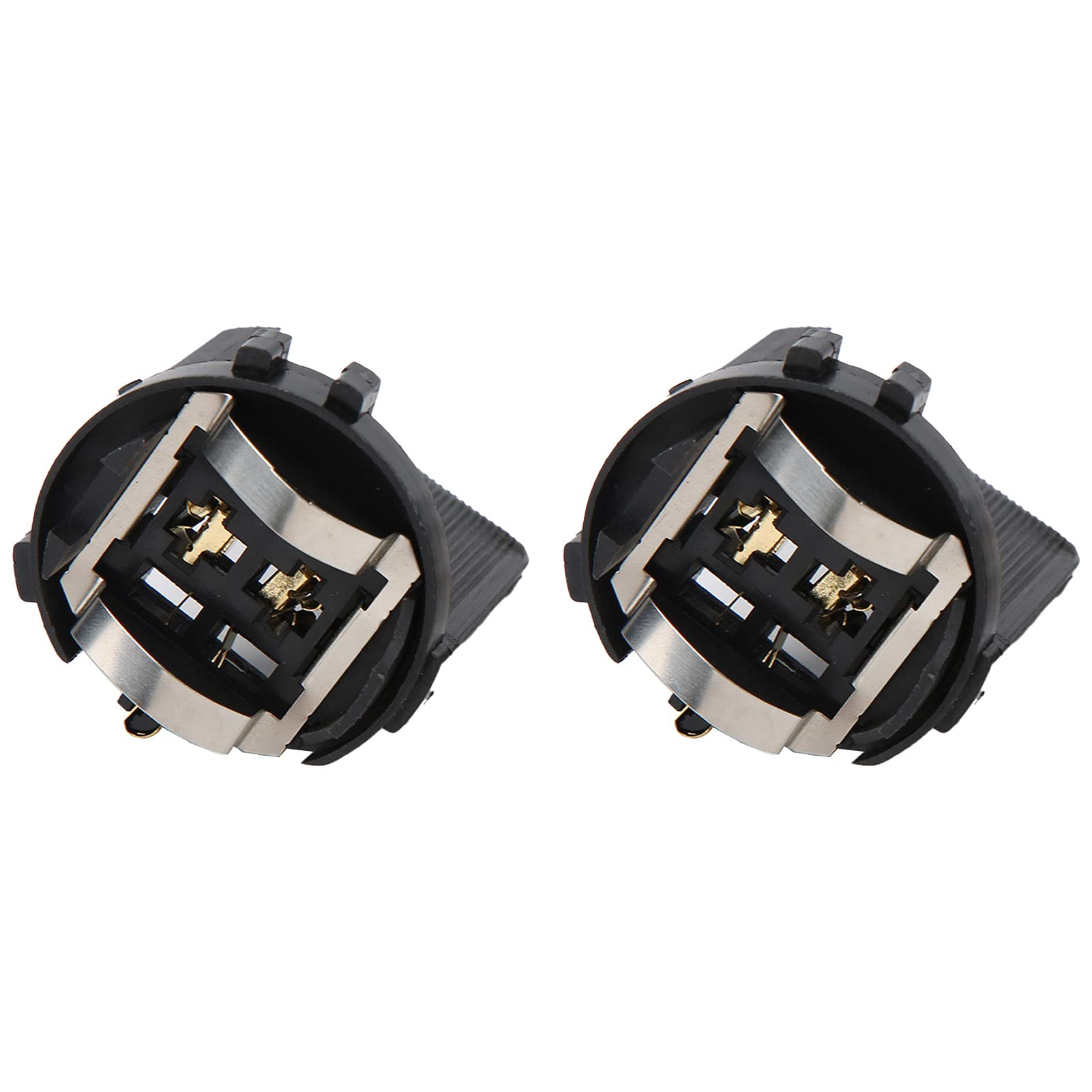 H7 Tail Light Bulb Holder Socket - Plastic Replacement Pair for Car Tail Lamp Adapter - Perfect for DIY Auto Repair & Vehicle Lighting Upgrades