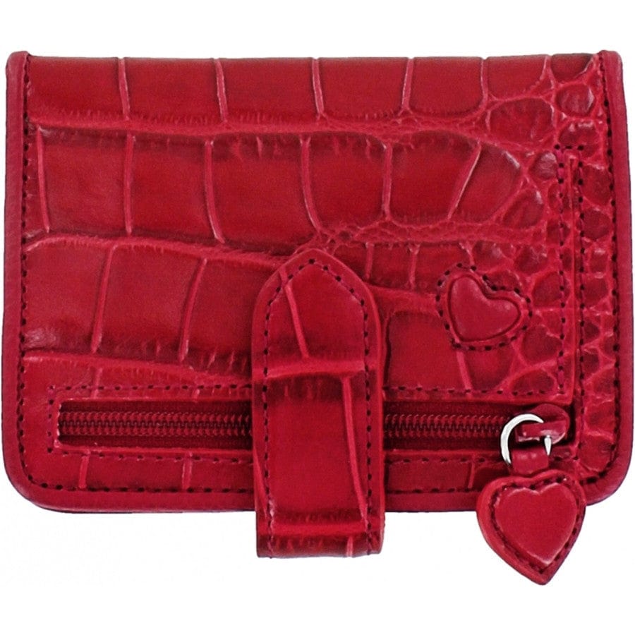 Bellissimo Small Heart Wallet - Stylish & Compact Card Holder for Women - Perfect for Everyday Use, Travel & Gifting