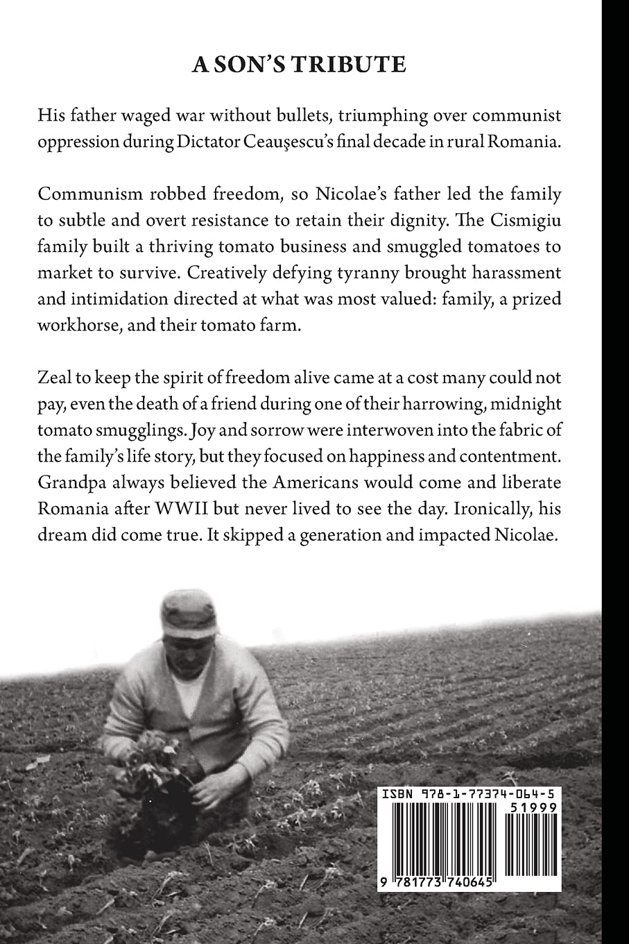 The Tomato Smuggler: True Story of One Man's Courage Against Communism - Inspiring Historical Book for Cold War Enthusiasts & Freedom Fighters
