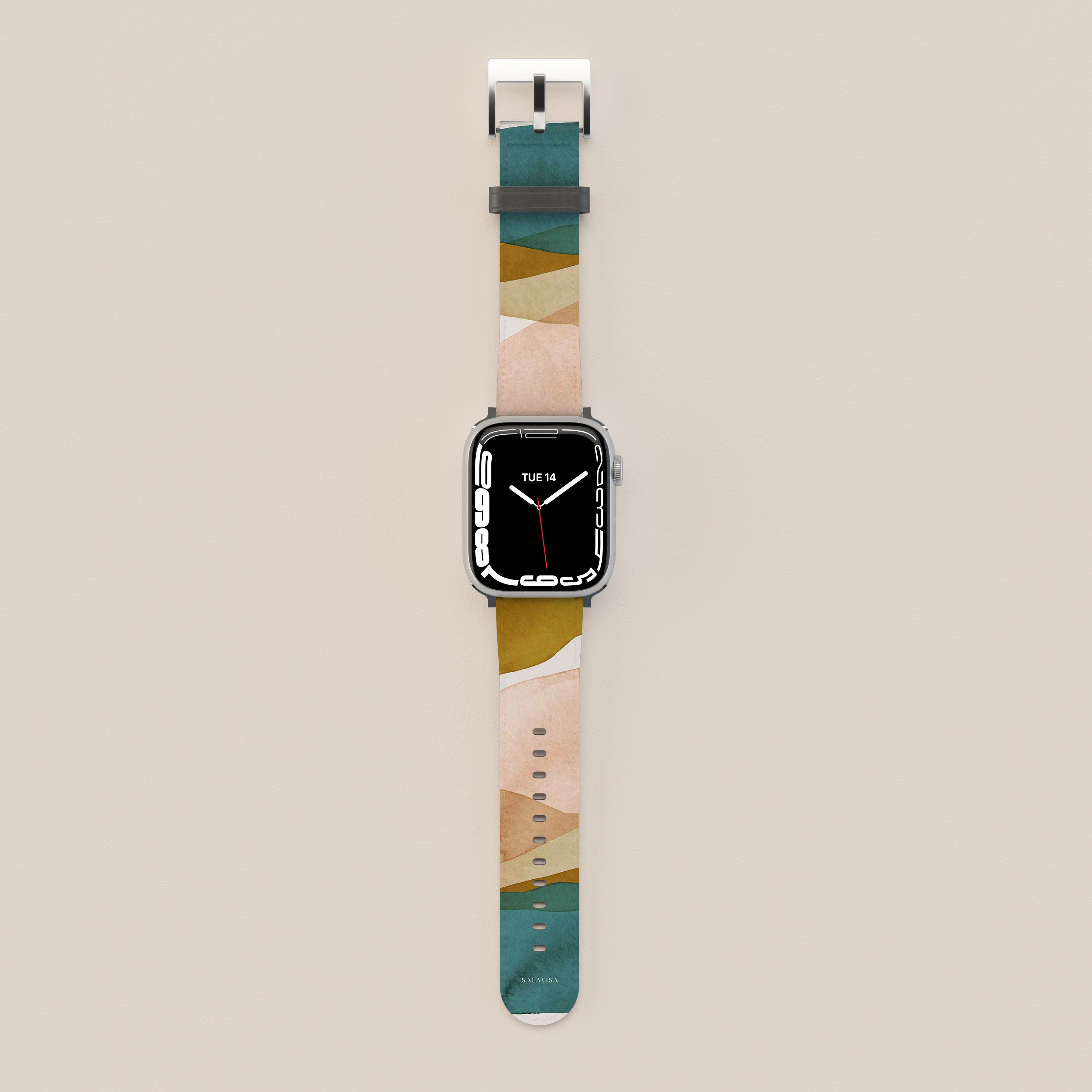 Premium Silk Apple Watch Band - Soft, Breathable & Comfortable Strap for Women & Men - Perfect for Workouts, Running & Everyday Wear