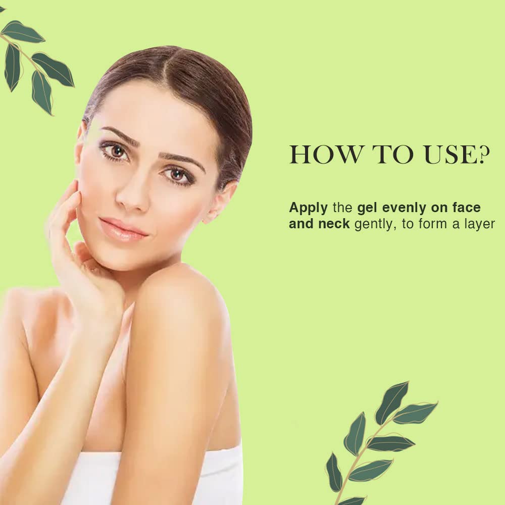 Richfeel Pure Aloe Vera Gel 100ml - 100% Natural Soothing Moisturizer for Sunburn, Dry Skin & Hair Care | Perfect for After Sun Care, Face Hydration & Scalp Treatment