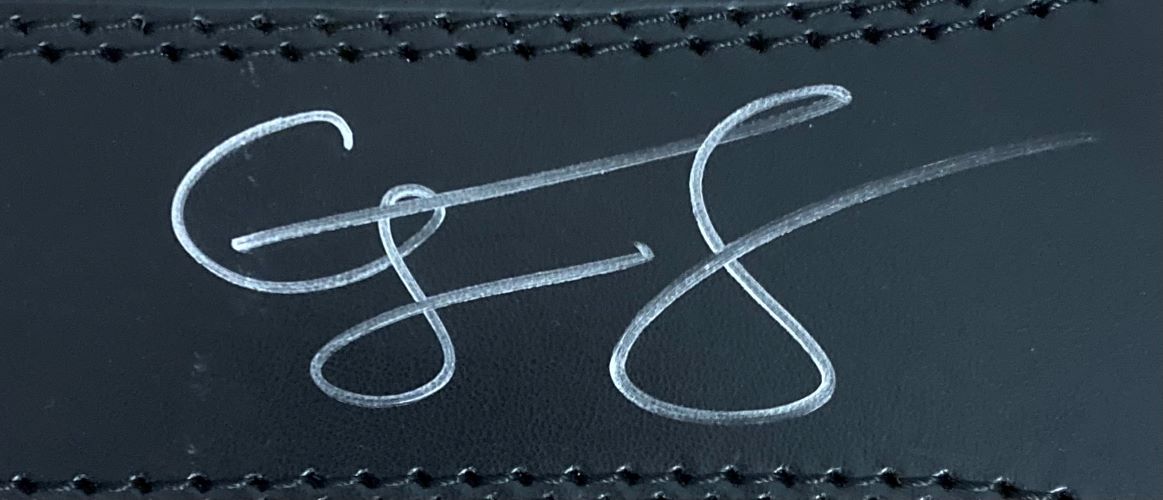Cody Rhodes Signed WWE American Nightmare Black Weight Lifting Belt - Authentic Collectible Memorabilia for Wrestling Fans & Sports Enthusiasts - Perfect for Display, Gifts, and Fan Collections