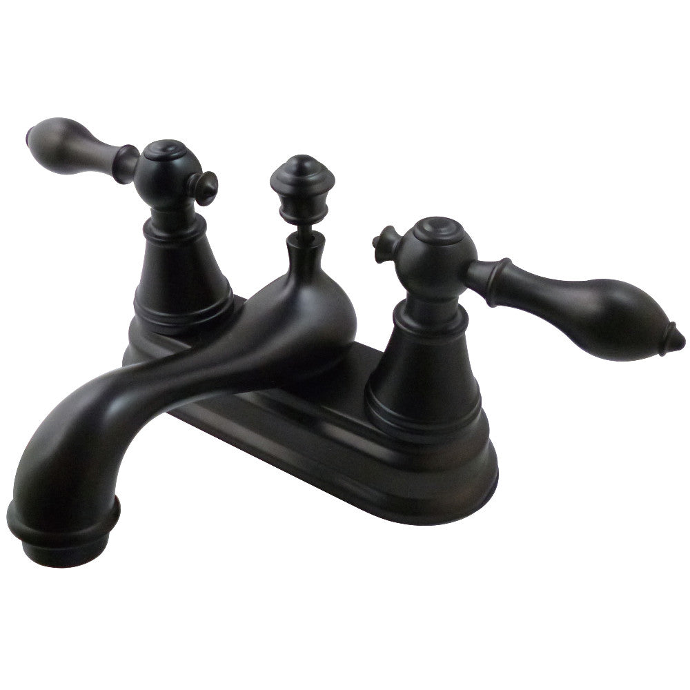 Fauceture FSY3606AL 4-Inch Centerset Bathroom Faucet - Brushed Nickel Finish for Vanity Sink, Perfect for Modern Home & Commercial Use