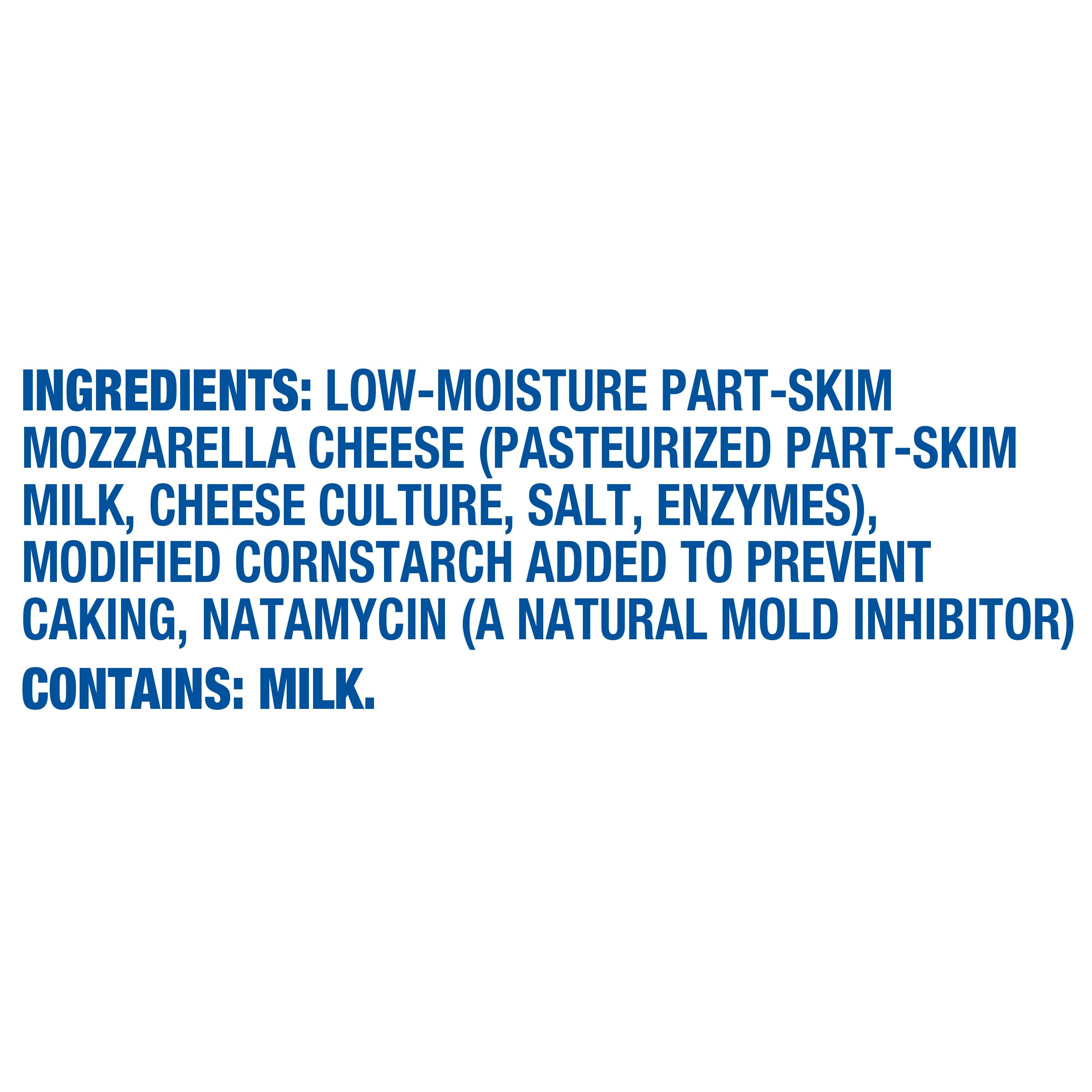 Premium Kraft Finely Shredded Natural Mozzarella Cheese - 8 oz Resealable Pouch - Perfect for Pizza, Pasta, Salads & Italian Recipes
