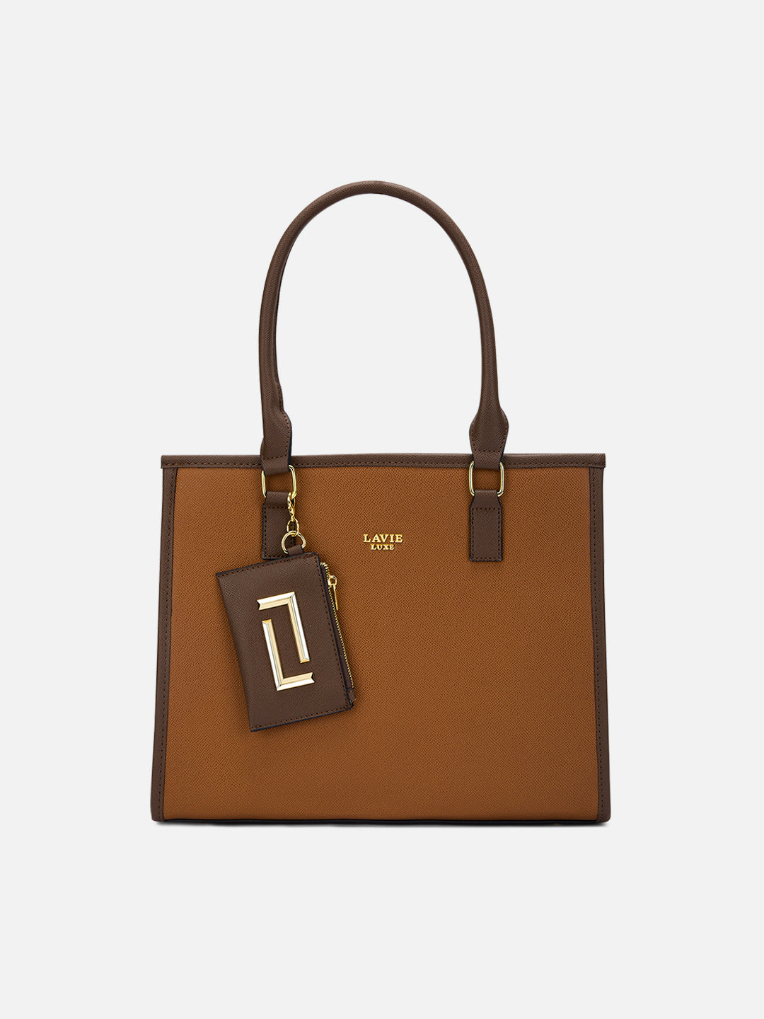 Stylish Duo Quad Large Satchel Bag for Women - Fashionable Leather Shoulder Bag with Adjustable Strap - Perfect for Work, Travel & Everyday Use