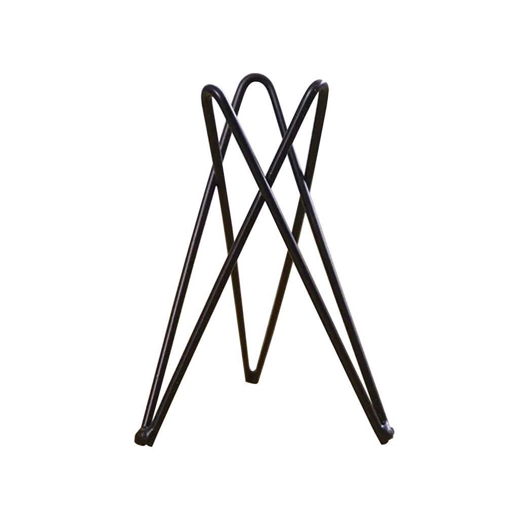 KLHHG Geometric Iron Air Plant Holder - Indoor Outdoor Home & Office Decor for Tillandsia, Garden Ornaments, Flower Pot Stand (Color A) - Perfect for Boho, Modern & Minimalist Spaces