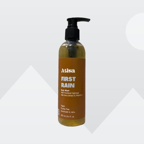 Atisa First Rain Body Wash - Hydrating & Refreshing Shower Gel for Dry Skin | Perfect for Daily Use & Spa Days