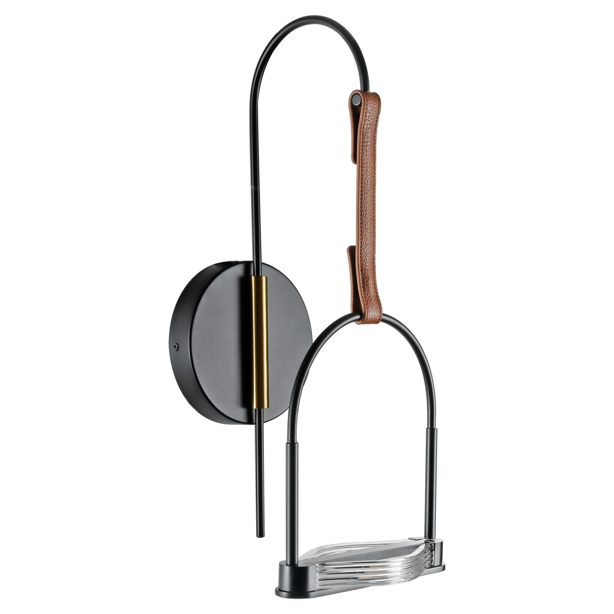 VONN Ravenna Black LED Wall Sconce Light Fixture - Modern Integrated VAW1231BL for Bedroom, Hallway & Living Room Lighting