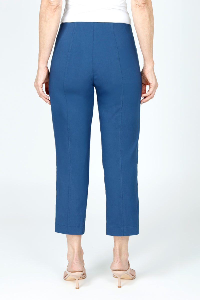 Elliott Lauren Classic Crop Cargo Pants for Women - High Waisted Utility Pants with Pockets | Perfect for Hiking, Travel & Casual Streetwear
