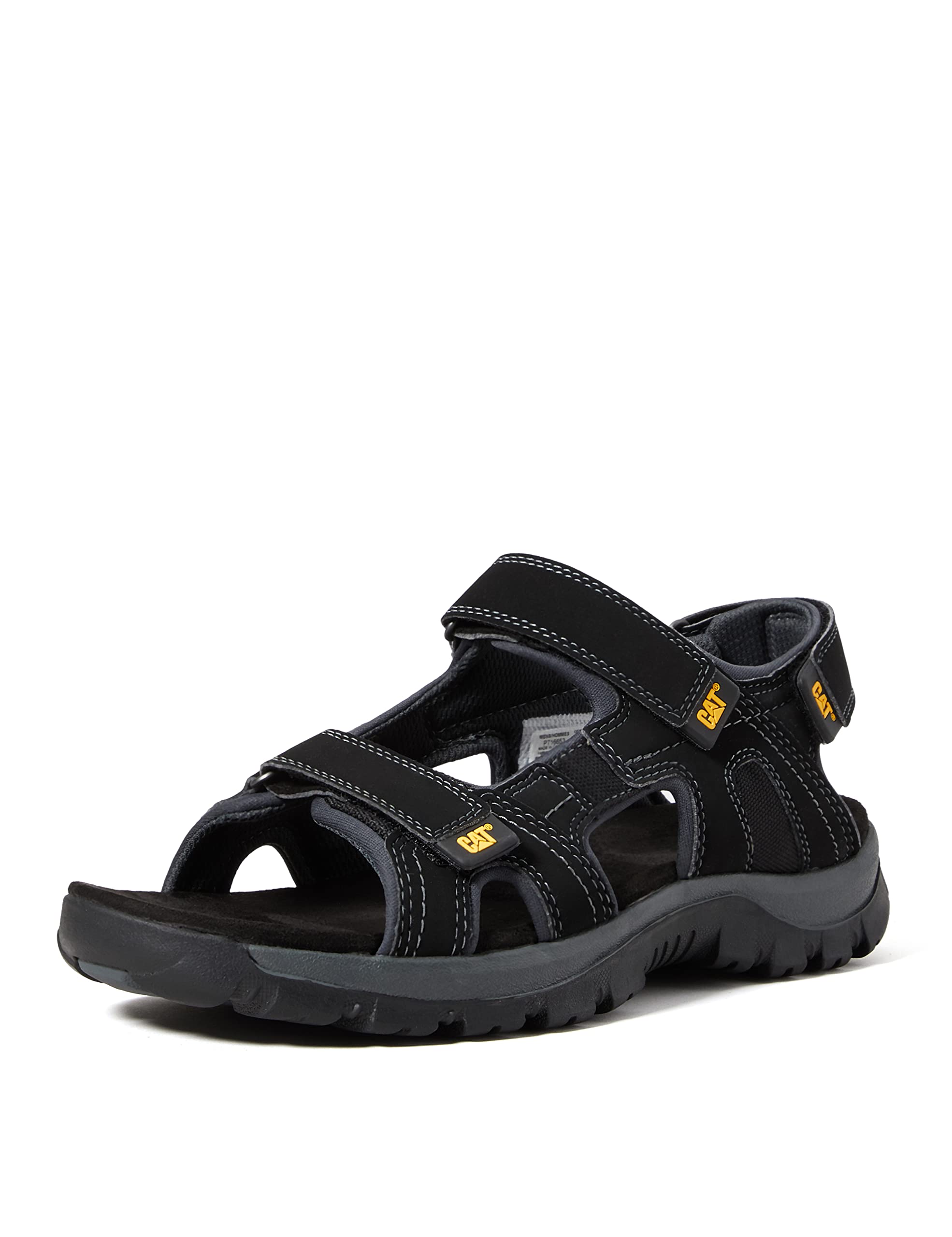 Cat Footwear Men's Open Toe Sandals - Breathable Comfortable Outdoor Summer Sandals for Beach, Pool & Casual Wear
