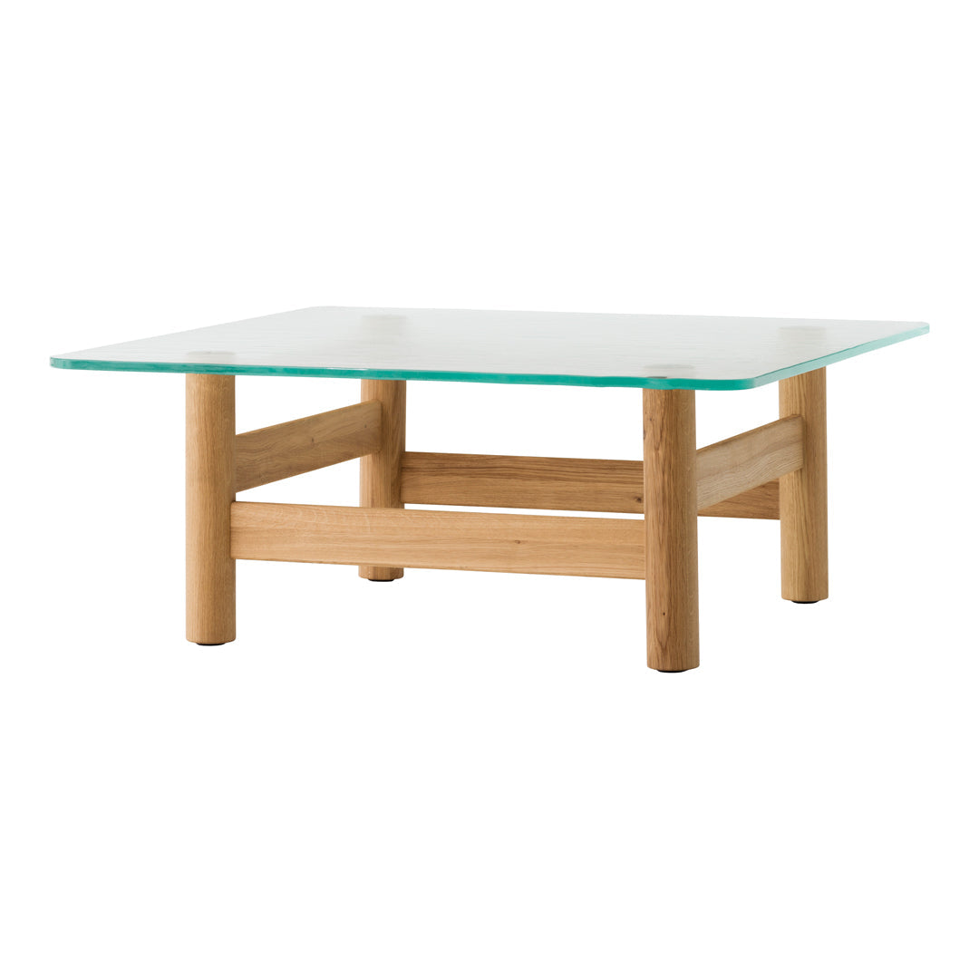 Modern Brasilia Lounge Table - Mid-Century Style Coffee Table for Living Room, Office & Patio - Durable & Stylish Home Decor Furniture