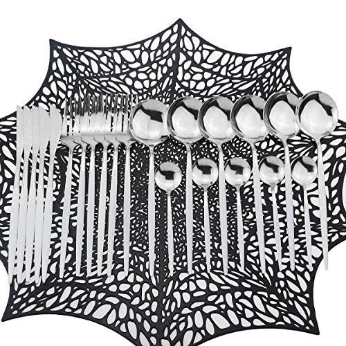 White Handle Silver