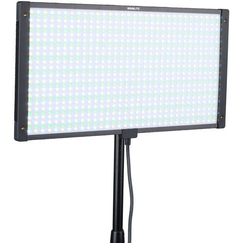 Nanlite PavoSlim 120C RGB LED Panel Light - Ultra-Thin LED Video Light for Photography, Videography & Streaming - Perfect for YouTube, TikTok & Studio Lighting