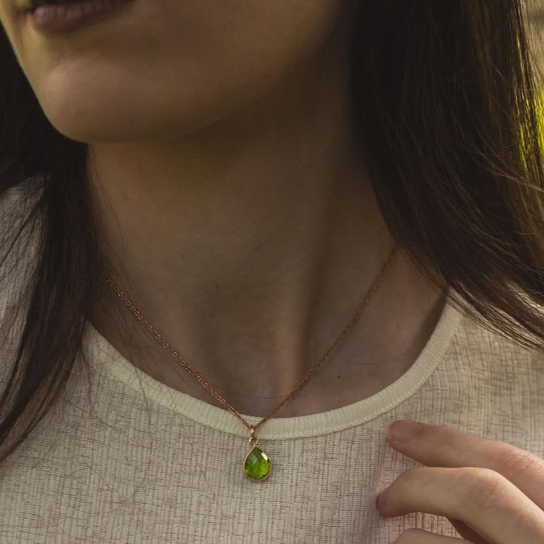 Rose Gold Vermeil Rope Chain Necklace for Women - Elegant Layering Jewelry for Everyday Wear & Special Occasions