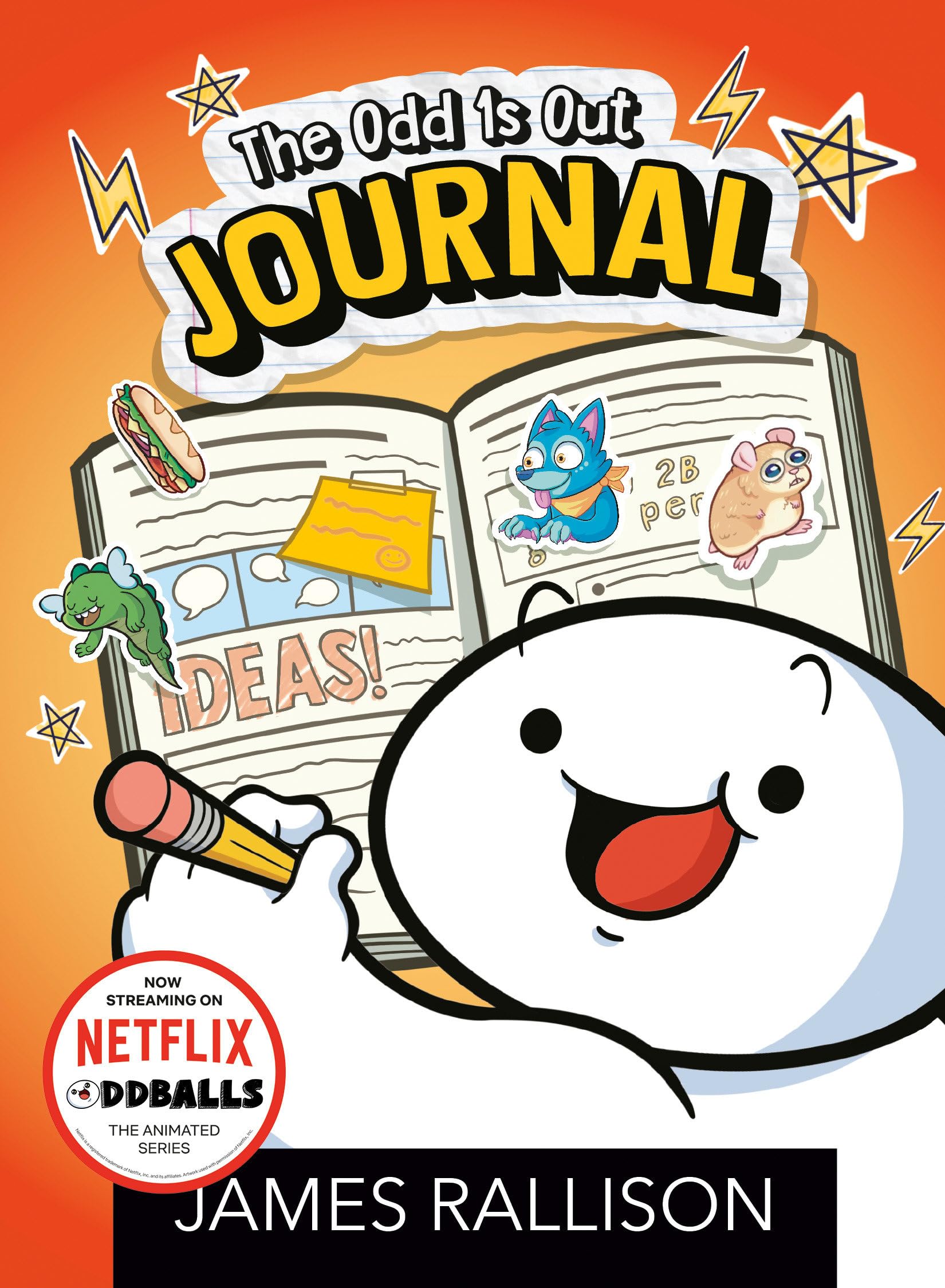The Odd 1s Out Journal - Funny Blank Notebook for Sketching, Writing & Doodling - Perfect Gift for Teens & Artists - Great for School, Work & Creative Projects