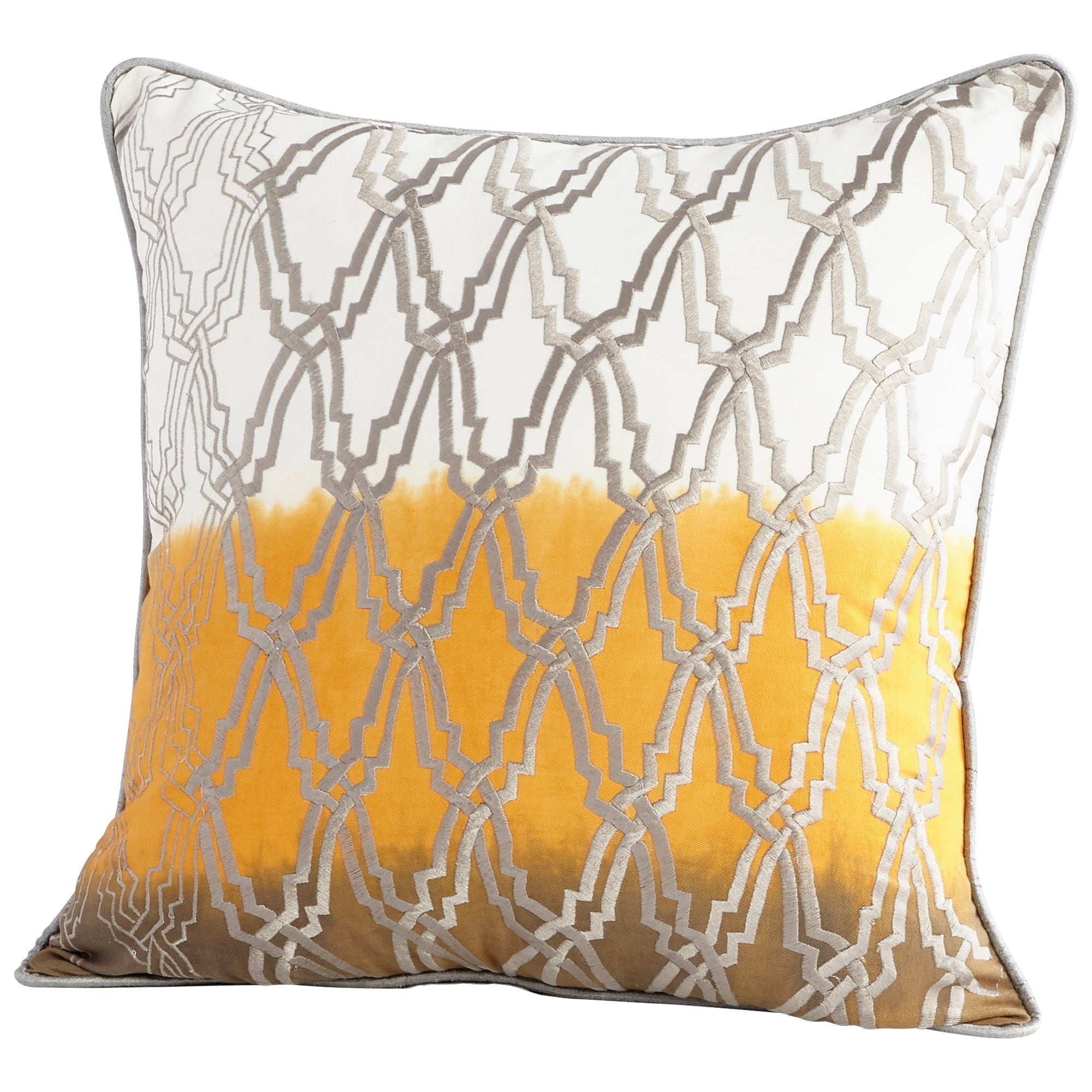 Cyan Design 09406 18x18 Inch Orange Decorative Pillow Cover - Soft & Stylish Home Decor for Living Room, Bedroom, or Sofa