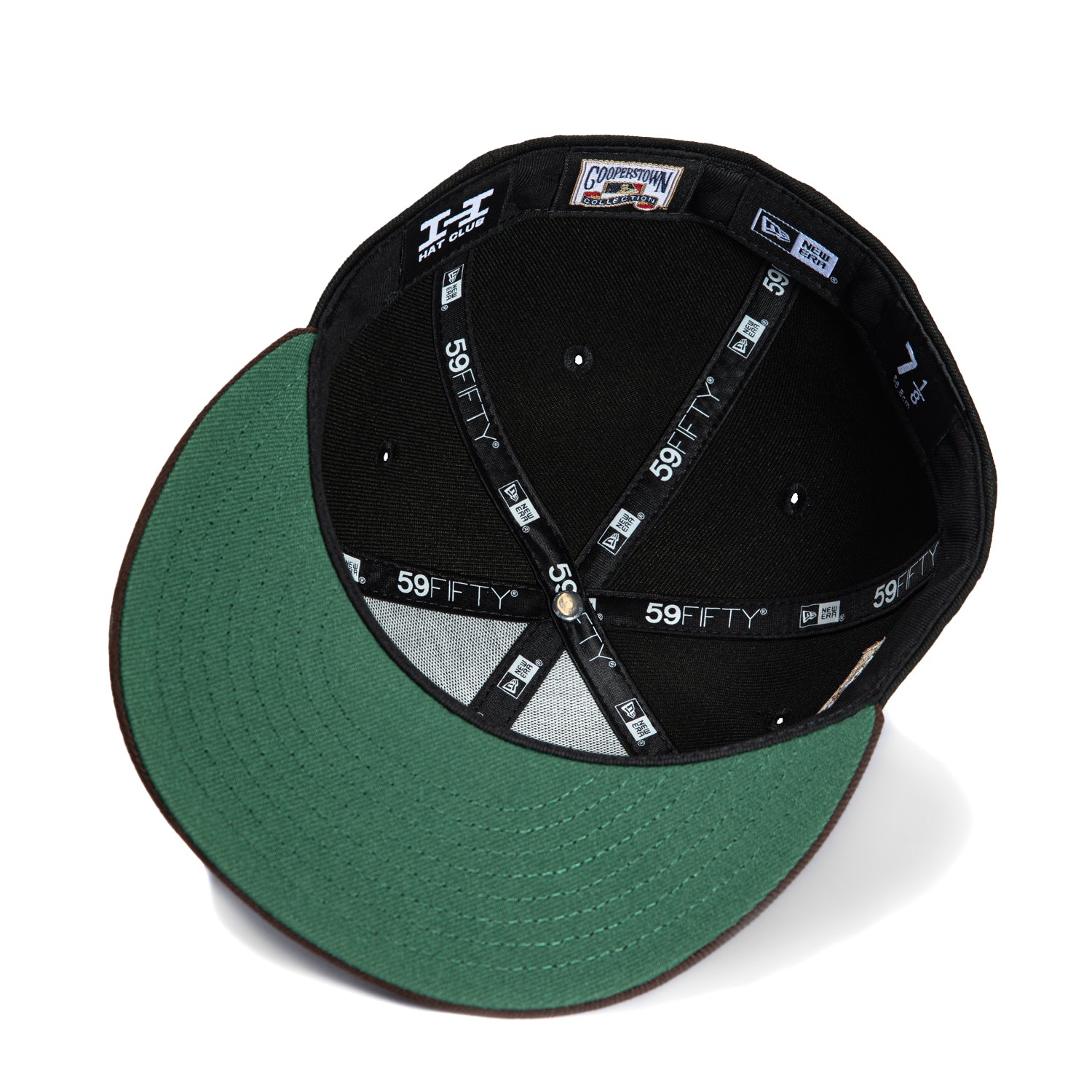 New Era 59Fifty New York Mets 25th Anniversary Patch Script Baseball Cap - Black, Brown, Metallic Copper - Perfect for MLB Games, Sports Events & Streetwear Fashion