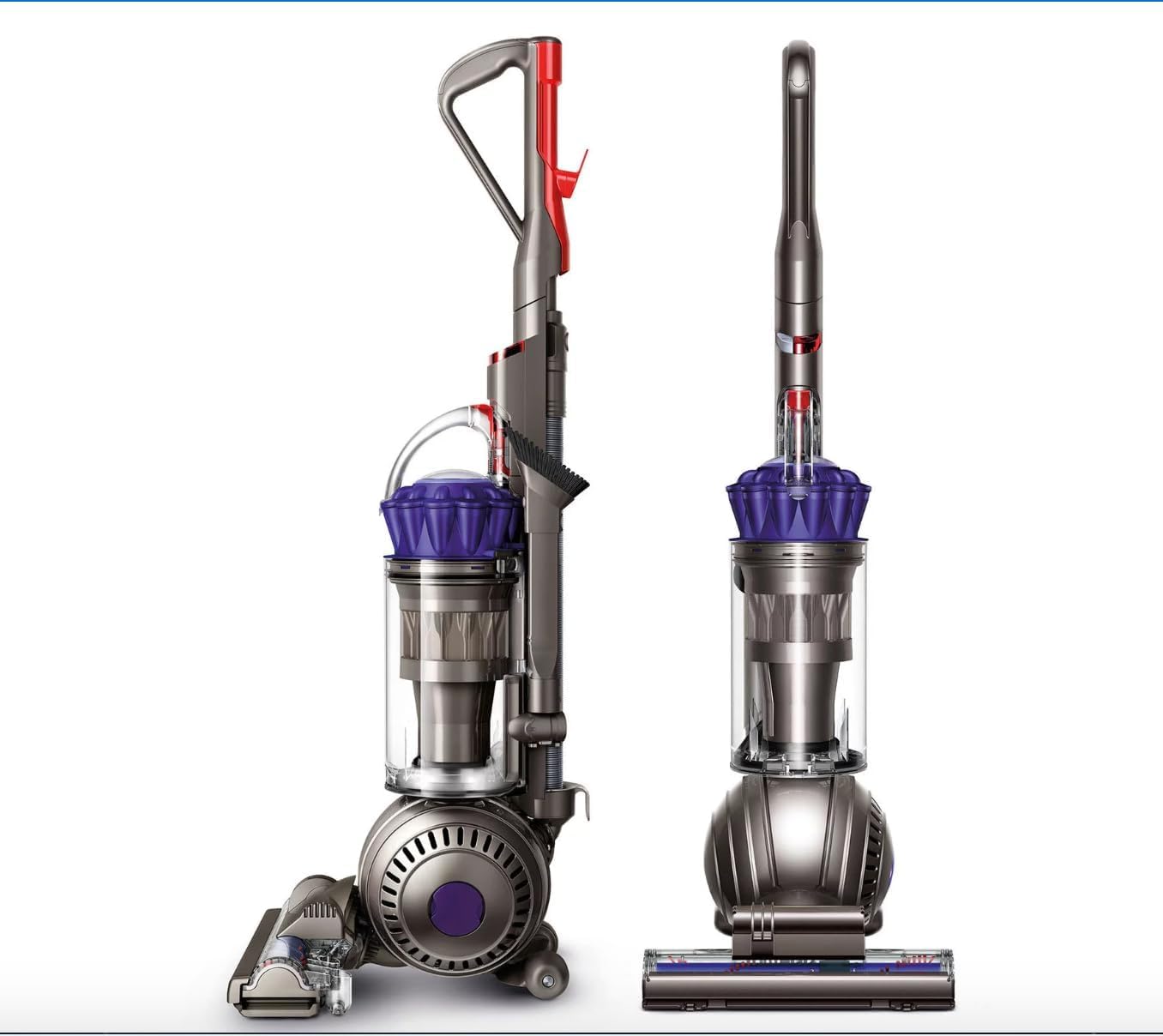 Dyson Ball Animal 2 Upright Vacuum Cleaner with HEPA Filter - Powerful Pet Hair & Allergen Removal, Self-Adjusting Cleaner Head, Telescopic Handle - Ideal for Carpets, Hard Floors & Pet Owners (Purple)