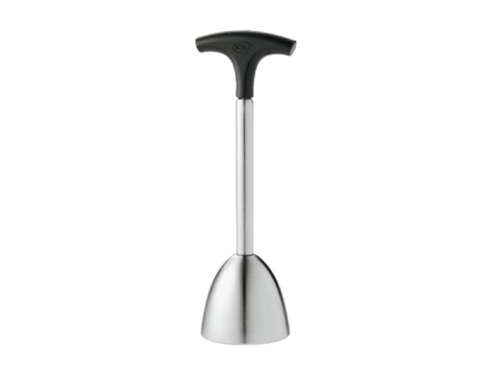 Premium Rösle Stainless Steel Egg Topper with Comfortable Silicone Handle - Perfect for Soft, Medium & Hard Boiled Eggs - Ideal for Breakfast, Brunch & Easter Egg Decorating (Model 12827)