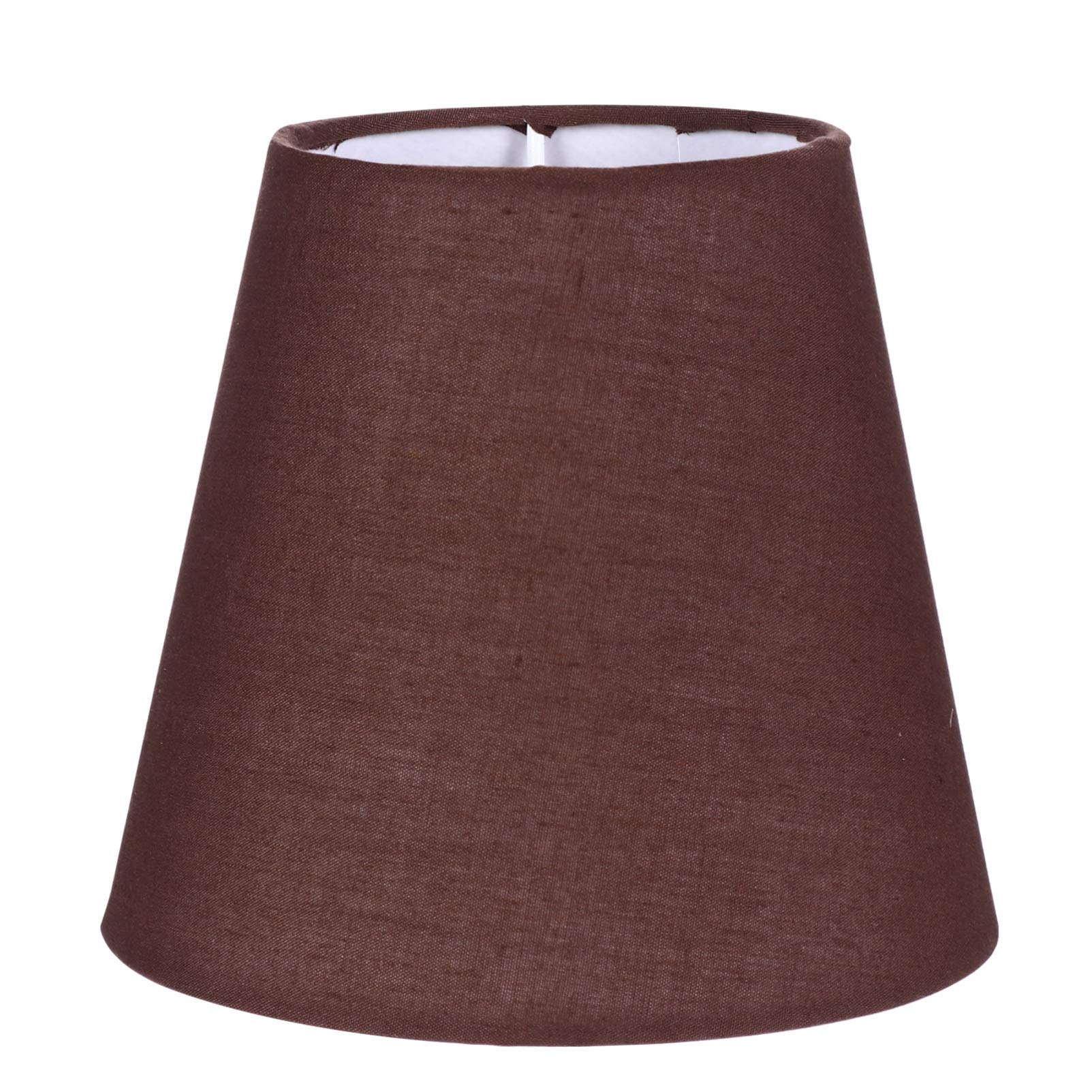 SOLUSTRE 3-Pack Barrel Lamp Shades - Replacement Chandelier Covers for Table & Floor Lamps - Durable Fabric Light Fixture Covers for Home, Office, Hotel, Restaurant & Coffee Shop Decor - Perfect for Ambient Lighting in Living Rooms, Bedrooms and Commercial Spaces
