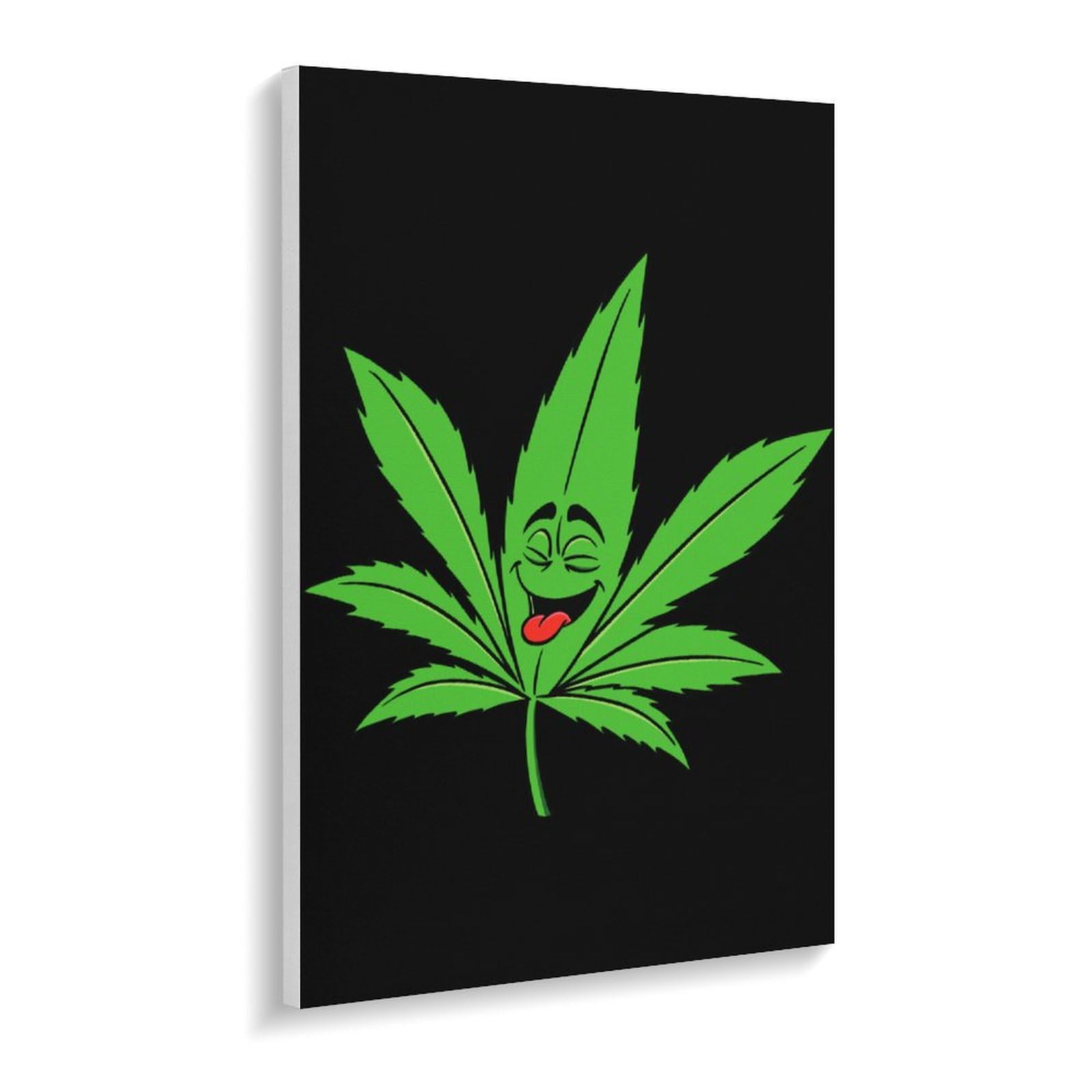 Custom Weed Paint by Numbers Kit for Adults - Digital Oil Painting with Frame - Creative Gift for Stoner, 420 Lovers & Home Decor
