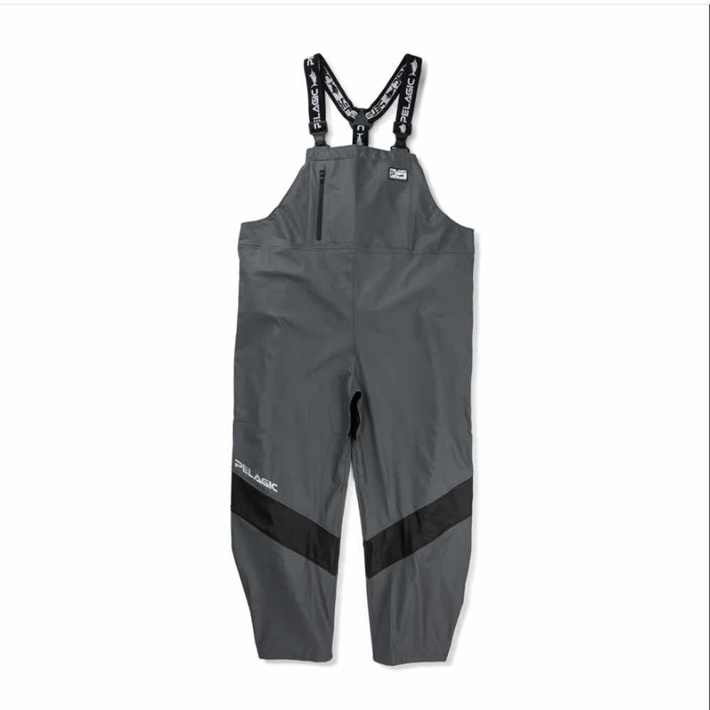 Pelagic Black Stormbreaker Fishing Bib - Waterproof & Durable Fishing Overalls for Men - Ideal for Deep Sea, Offshore & Ice Fishing Adventures