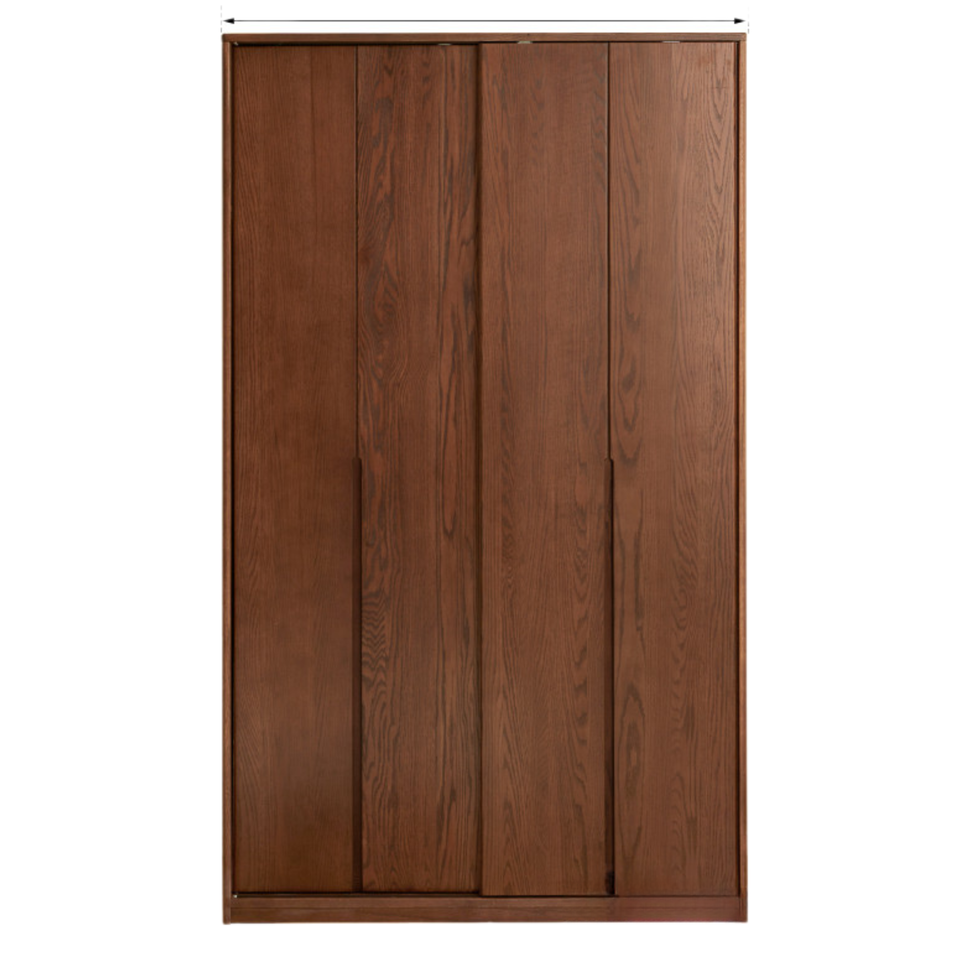 47.2x23.6x78.7 inch / 120x60x200сm/ Walnut color / sliding door wardrobe