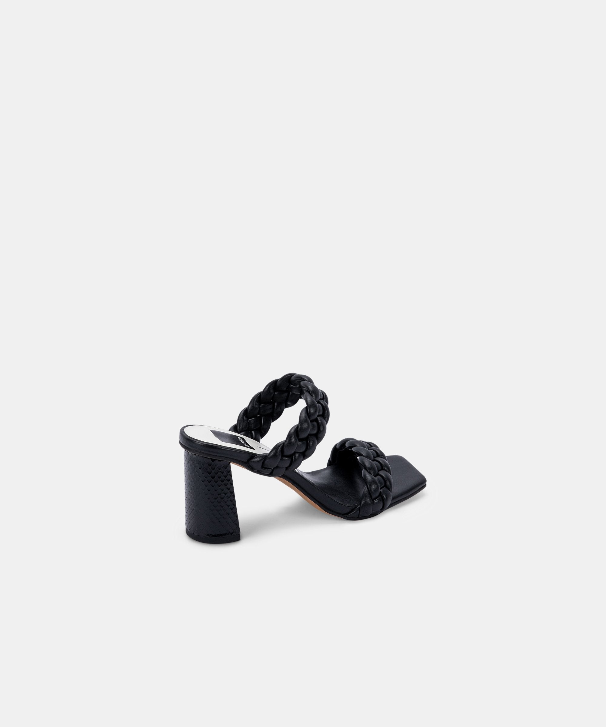 PAILY Women's Wide Heels - Comfortable Black High Heel Shoes for Women | Stylish & Supportive for Work, Parties & Special Occasions
