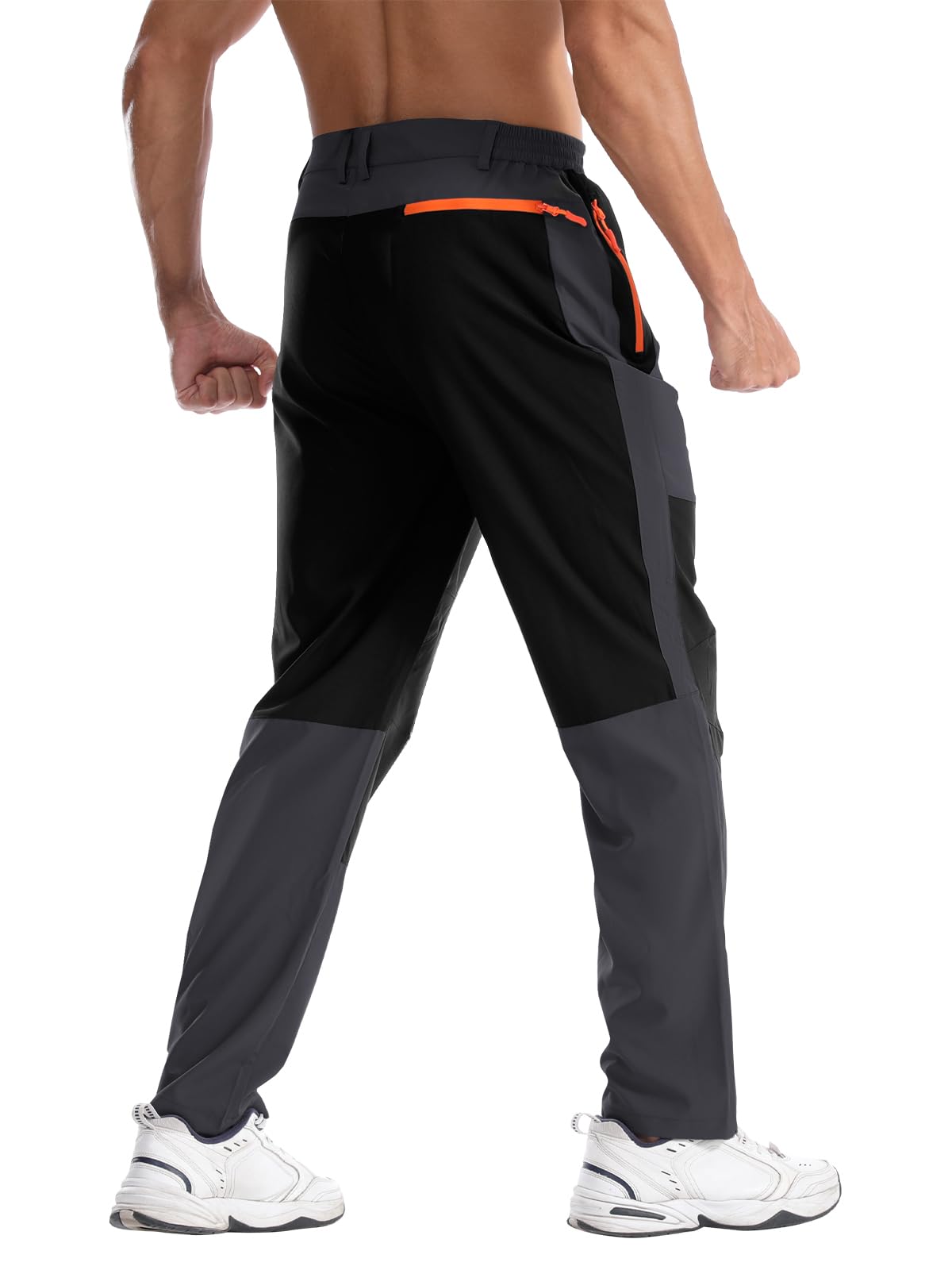 Men's Lightweight Quick Dry Hiking Cargo Pants - Water Resistant Outdoor Work Pants for Fishing, Climbing & Adventure Travel | Perfect for Camping, Hiking & Outdoor Activities
