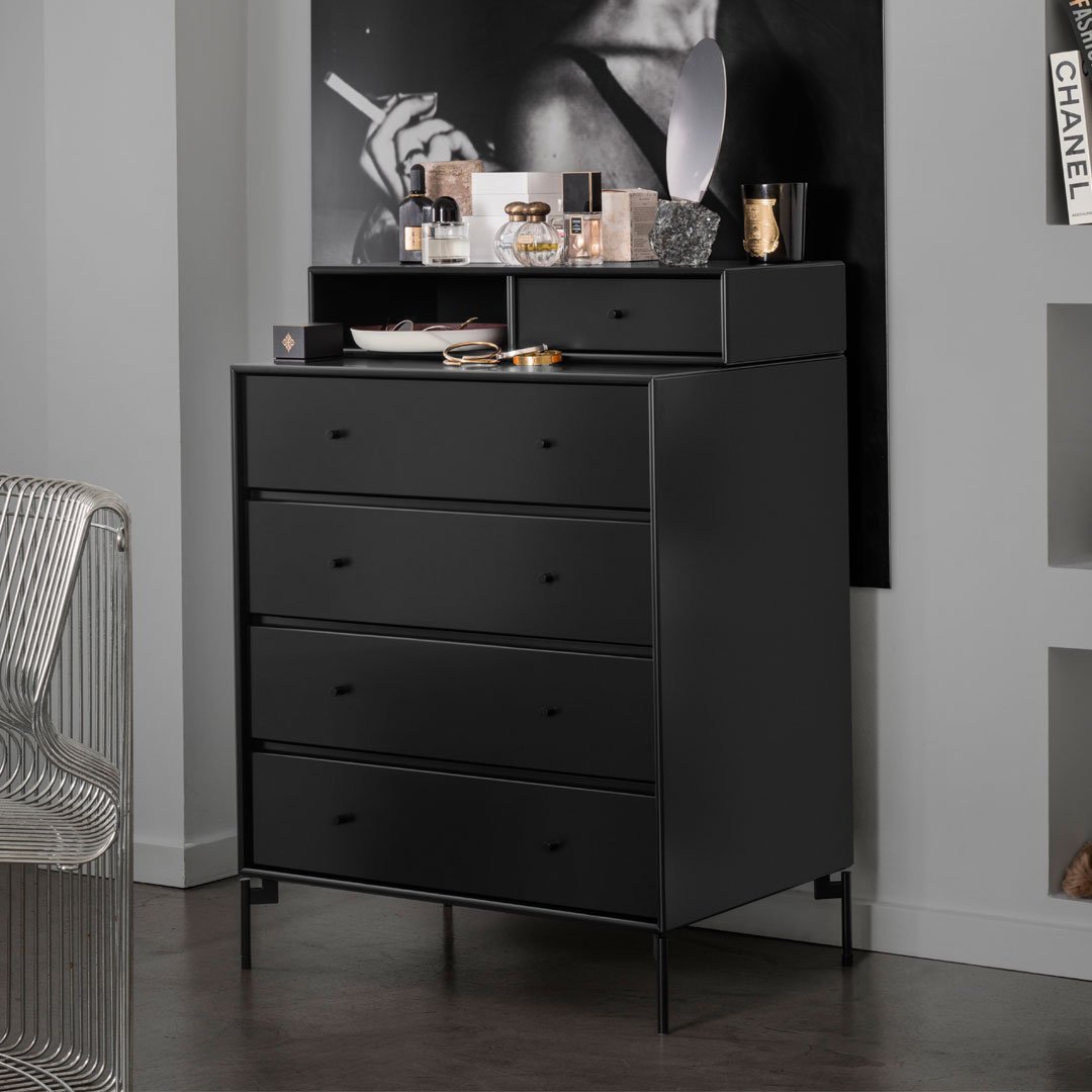 Keep Dresser with Legs - Modern Wooden Chest of Drawers for Bedroom Storage | Perfect for Clothes, Jewelry & Home Organization
