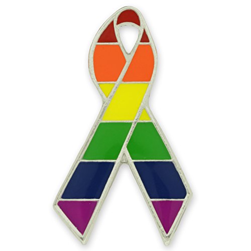 Awareness Ribbon Nickel Plated