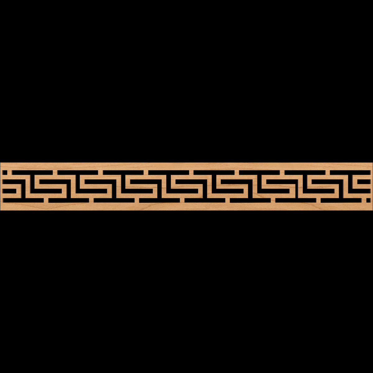 Tulum Fretwork Moulding - Handcrafted Wooden Wall Decor for Home & Office | Perfect for Bohemian, Coastal, and Modern Interior Design Styles