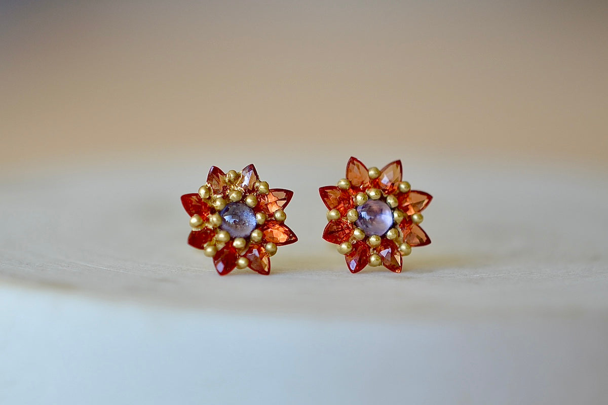 Daisy Stud Earrings for Women - 14K Gold Plated Flower Earrings for Everyday Wear | Perfect Gift for Her, Birthday, Anniversary, Valentine's Day