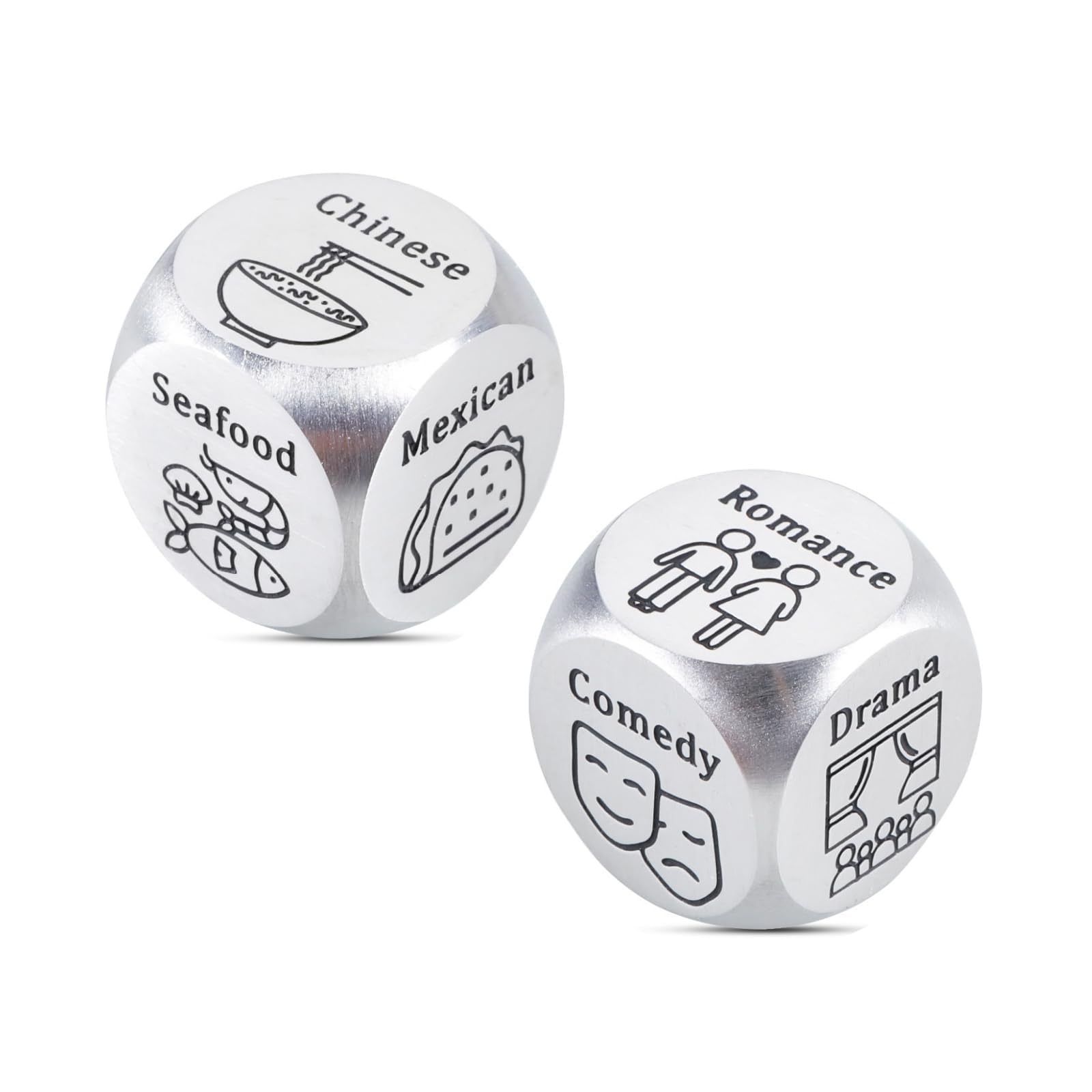 Easter Basket Stuffers for Adults - Unique Anniversary Gifts for Couples, Him & Her - Perfect for Boyfriend, Girlfriend, Husband, Wife - Great for Date Night, Wedding & Birthday Celebrations - Fun Food Decider Game for Romantic Occasions