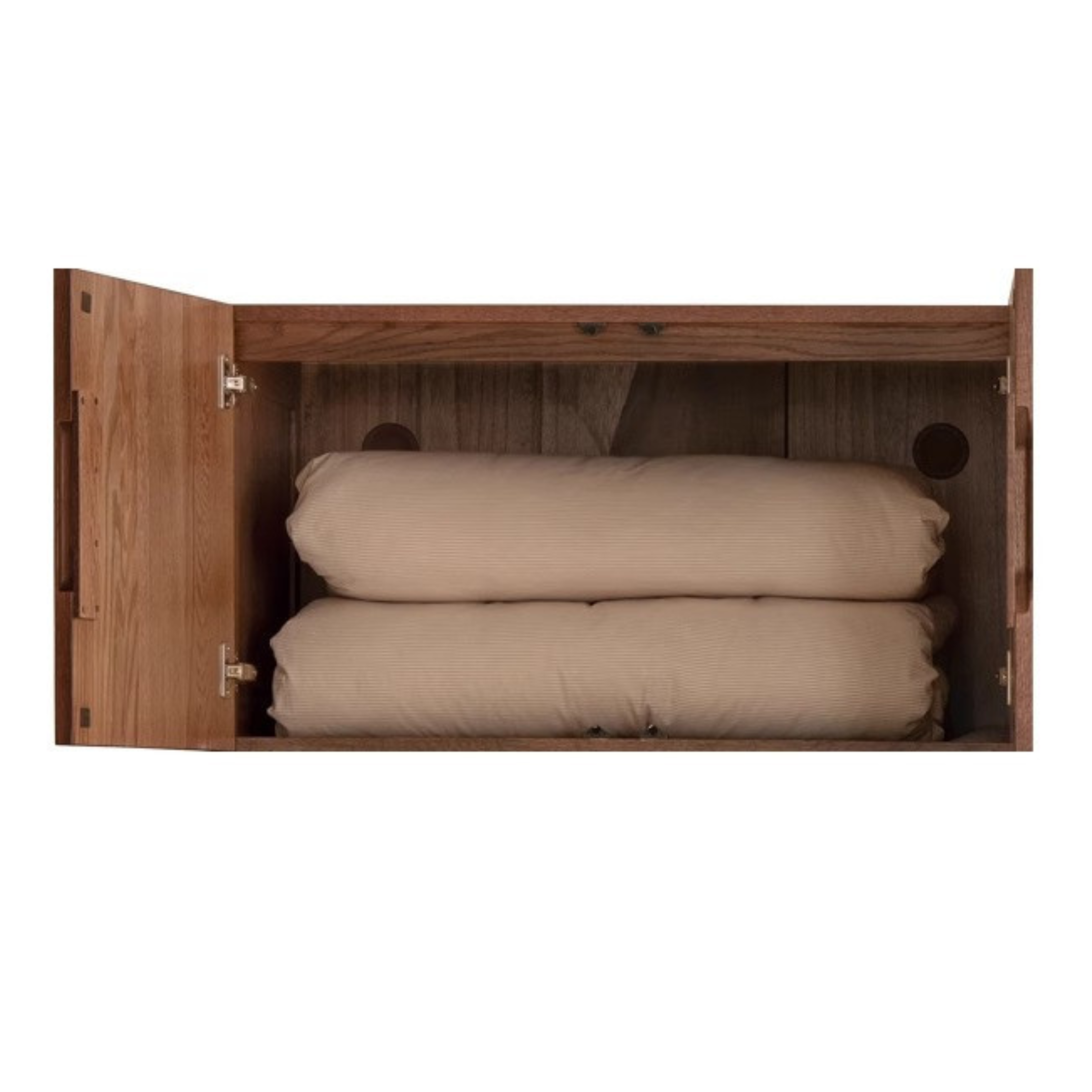 Solid Oak Wood Modern Wardrobe - Stylish & Durable Closet for Bedroom, Walk-In Closet, or Guest Room Storage
