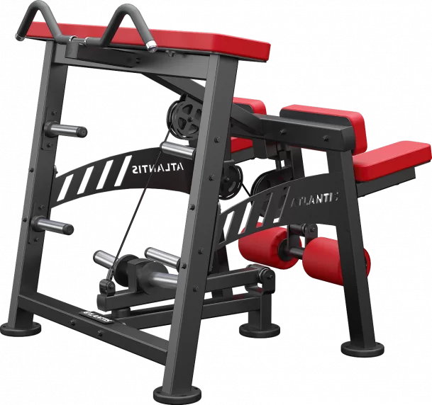 ATLANTIS Kneeling Leg Curl Machine - Home Gym Equipment for Hamstring Workouts | Perfect for Strength Training & Fitness Enthusiasts