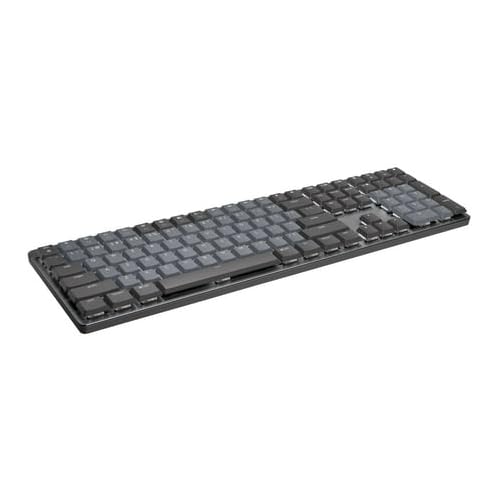 Logitech MX Mechanical Wireless Illuminated Keyboard with USB Hub - Backlit, Bluetooth & USB Connectivity for Mac/Windows - Perfect for Office, Gaming & Programming Workspaces