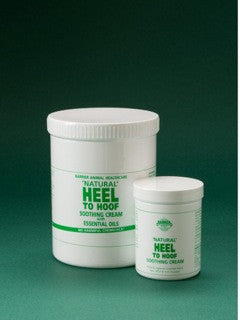 Heel to Hoof Soothing Cream for Horses - Moisturizing Barrier Treatment for Cracked Hooves & Dry Skin - Ideal for Riding, Training & Stable Care