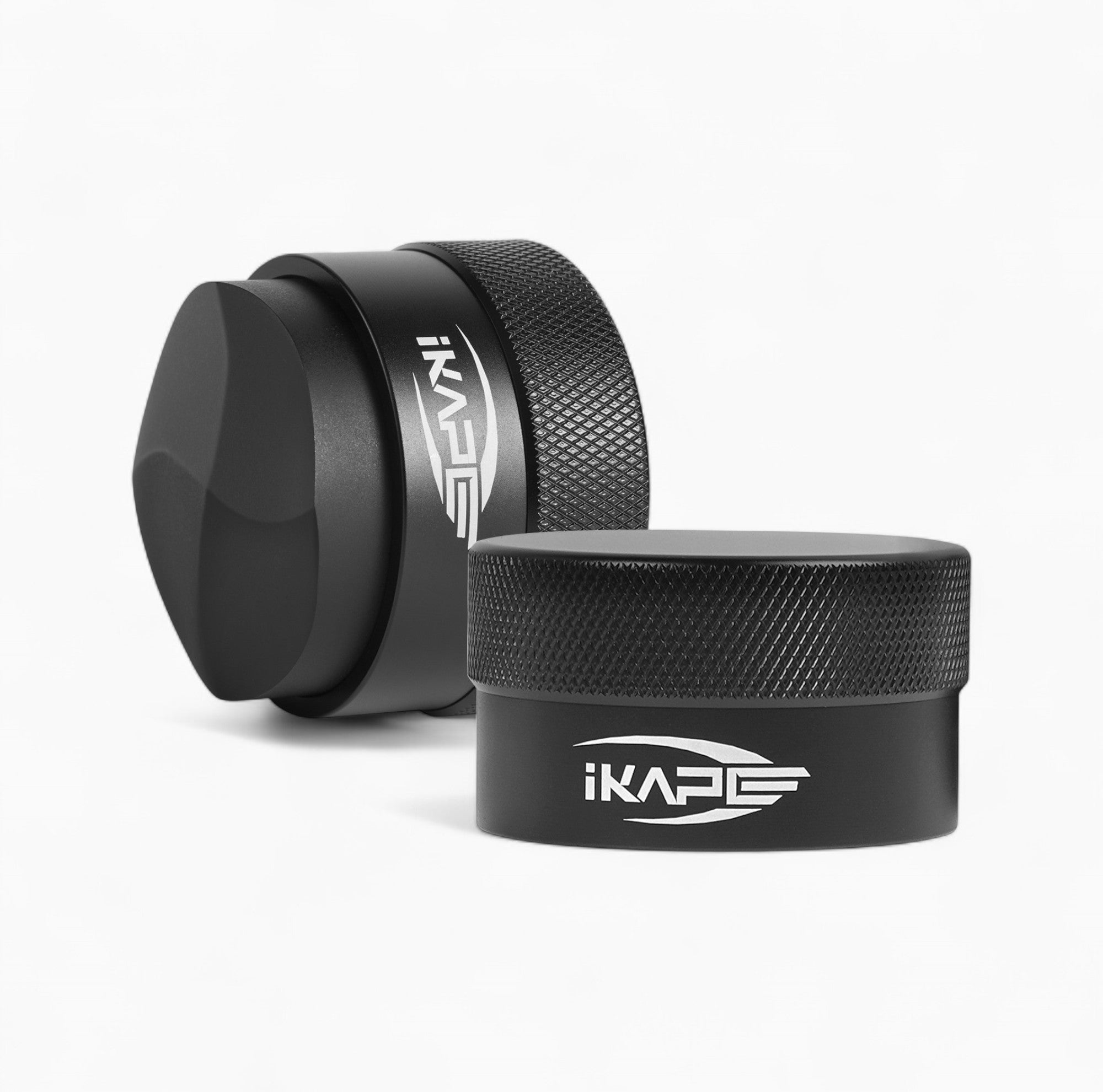 Premium Black Edition Espresso Gravity Distributor - Perfect for Barista-Grade Coffee Grounds Leveling & Tamping - Ideal for Home & Professional Espresso Machines